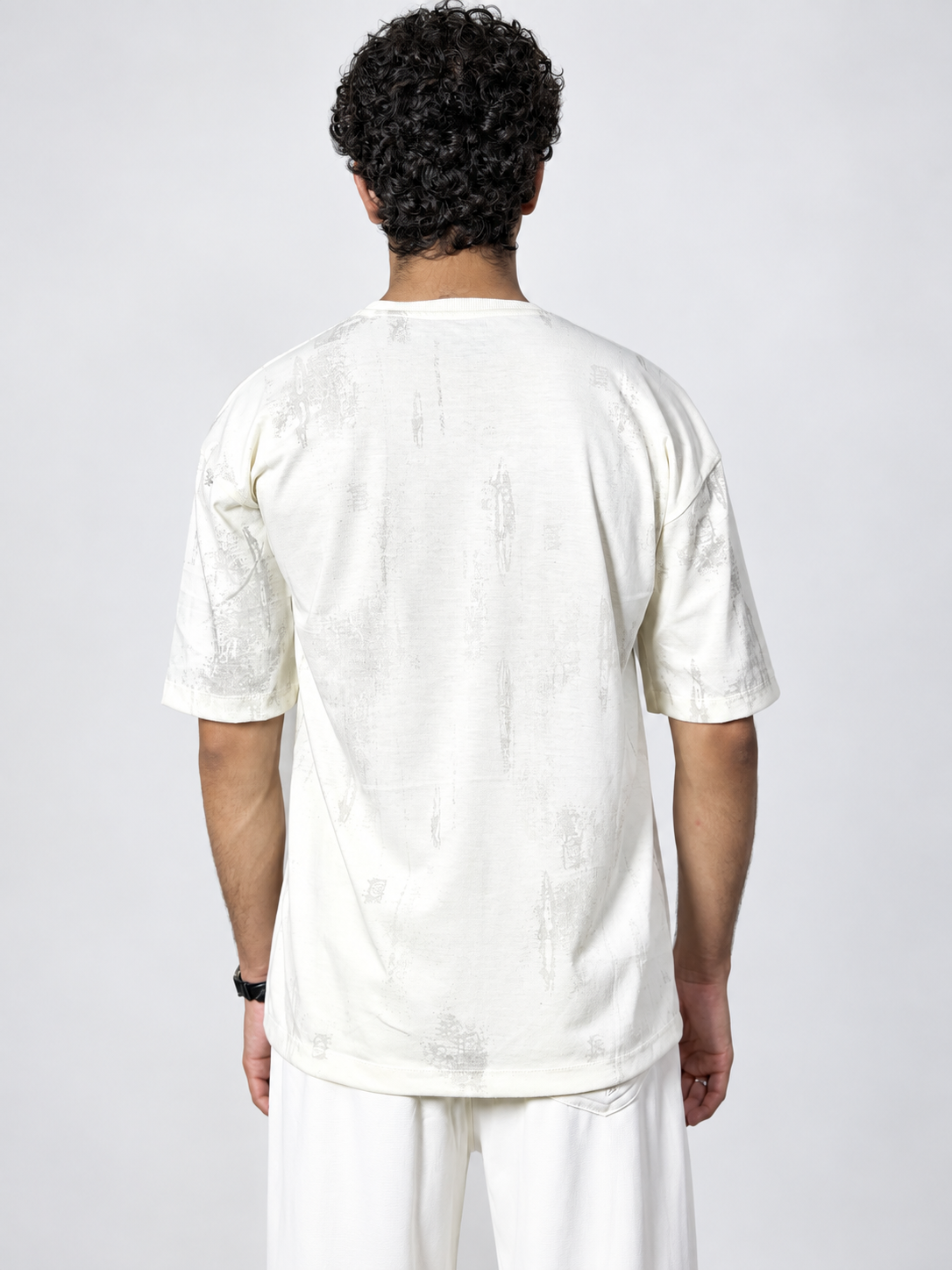 Pegador 27 Graphic Oversized T-Shirt – Off White