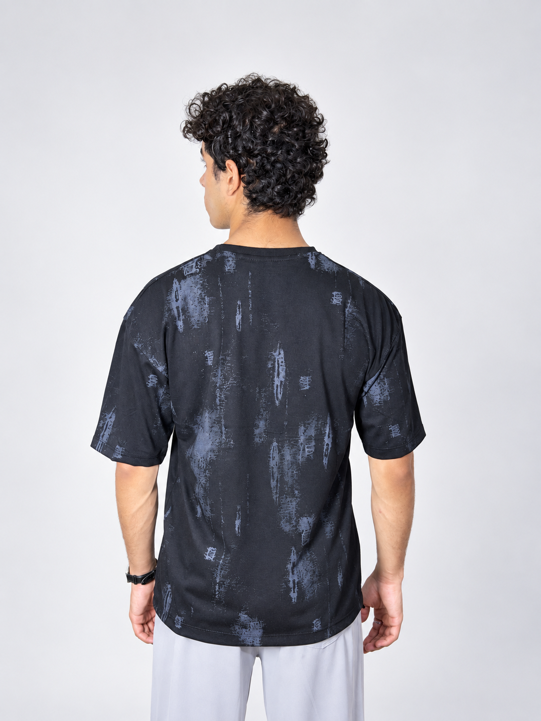 Pegador 27 Graphic Oversized T-Shirt – Black